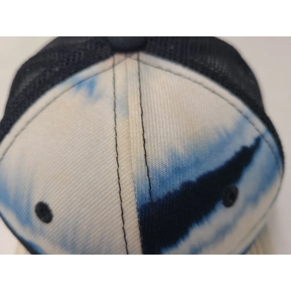 Houston Astros Tie Dye New Era 9Fifty Mesh Trucker‎ Snapback Hat Cap Blue White